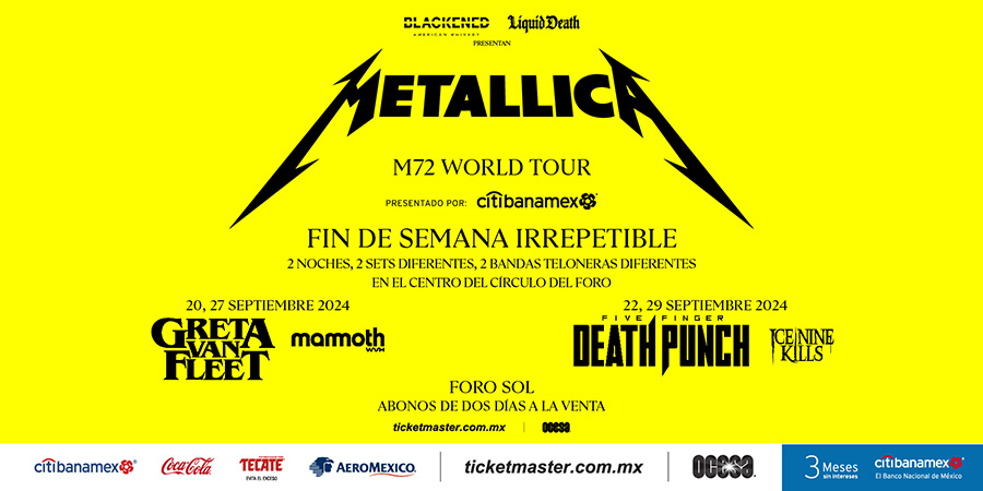 Metallica_ForoSol_CDMX_Septiembre_2024